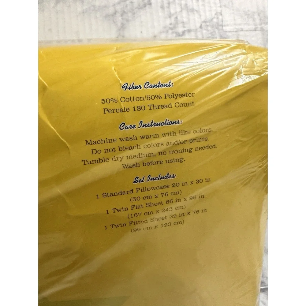 Vintage Todd Oldham x Target Sheet Set Twin